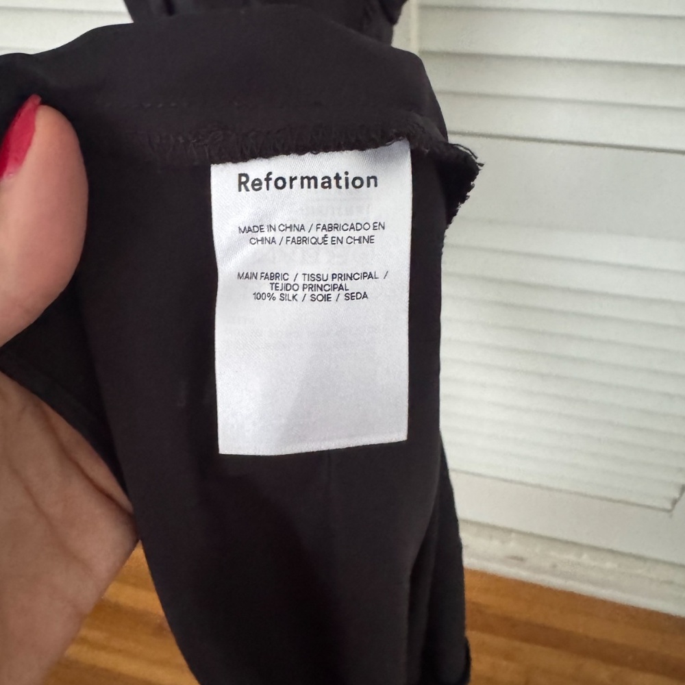 Reformation Casette Silk Dress - Picture 5 of 5